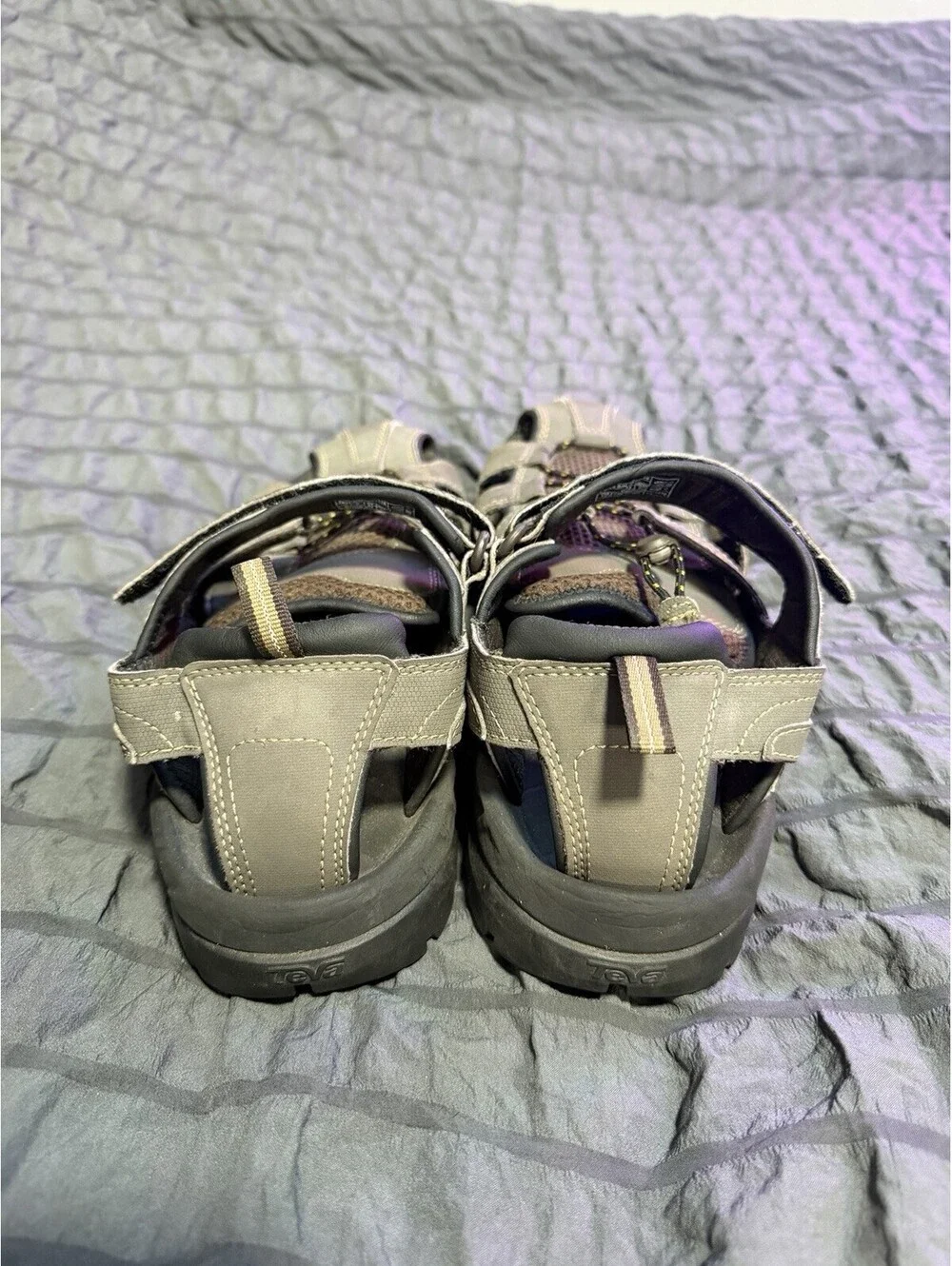 Teva forebay fisherman